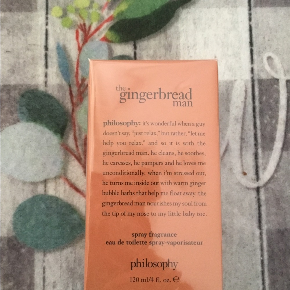 Philosophy Gingerbread Man Spray